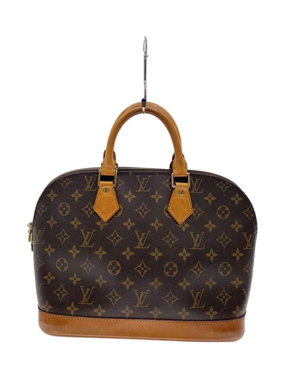 LOUIS VUITTON Alma Monogram Canvas Brown All over